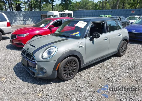 2018 Mini Hardtop Cooper S из США, поврежденный, VIN WMWXU3C52J2F50382